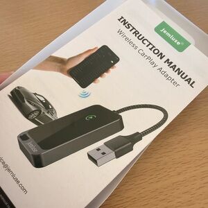 Black Wireless CarPlay Adapter